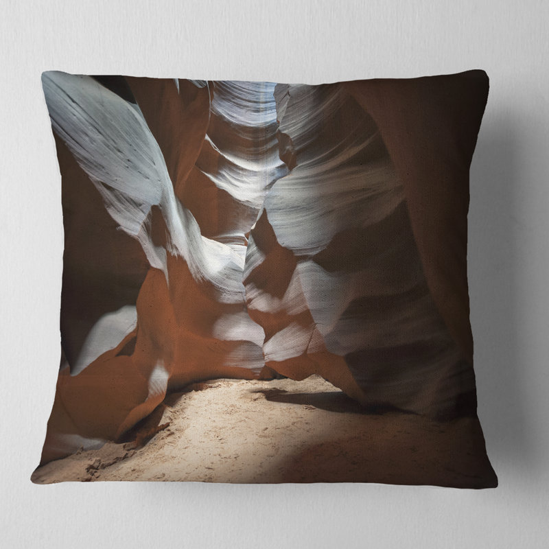 Coussin Antelope Canyon, 16 po x 1 po, Coussin décoratif