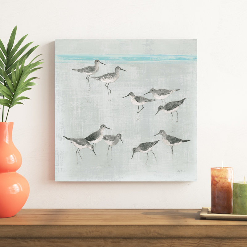 Sandpipers gris, H 20 po x l 20 po x P 1,25 po