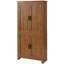 Armoire de rangement autoportante, garde-manger, avec tablettes réglables pour la maison-2554763