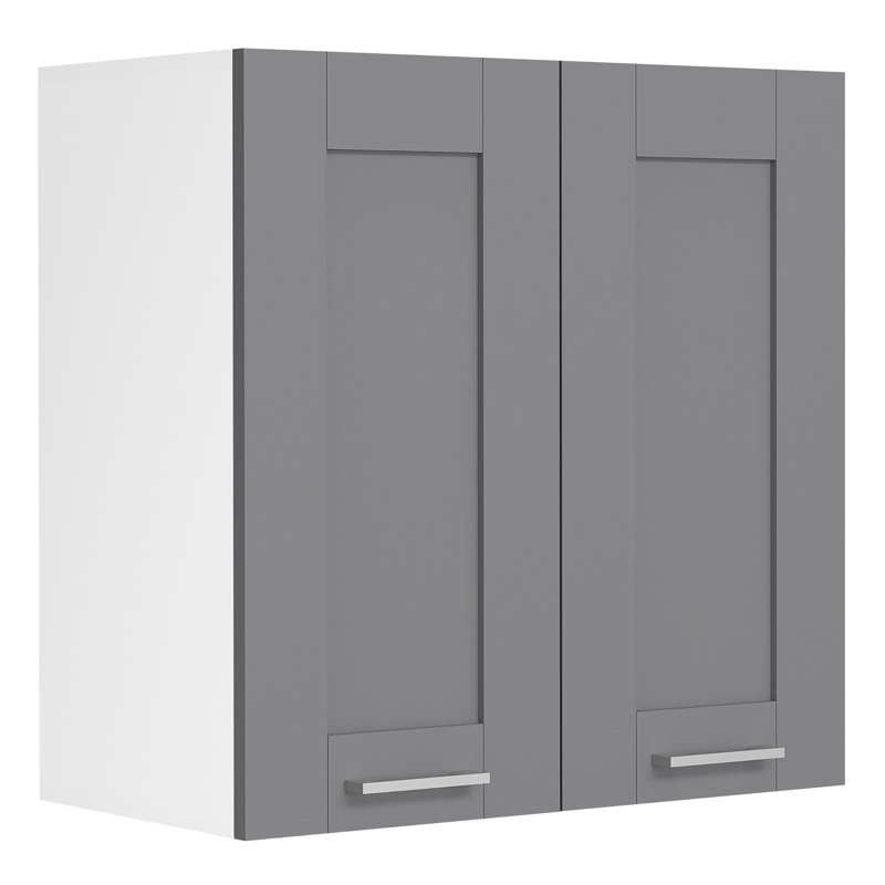 Colura 60cm Wall Mounted Cabinet, Black