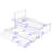 Kids Twin with Trundle with Drawers-996274423