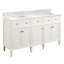 60" Elmdale Double Bathroom Vanity Set with Rectangular Undermount Sinks-67574738-67574734-75245595