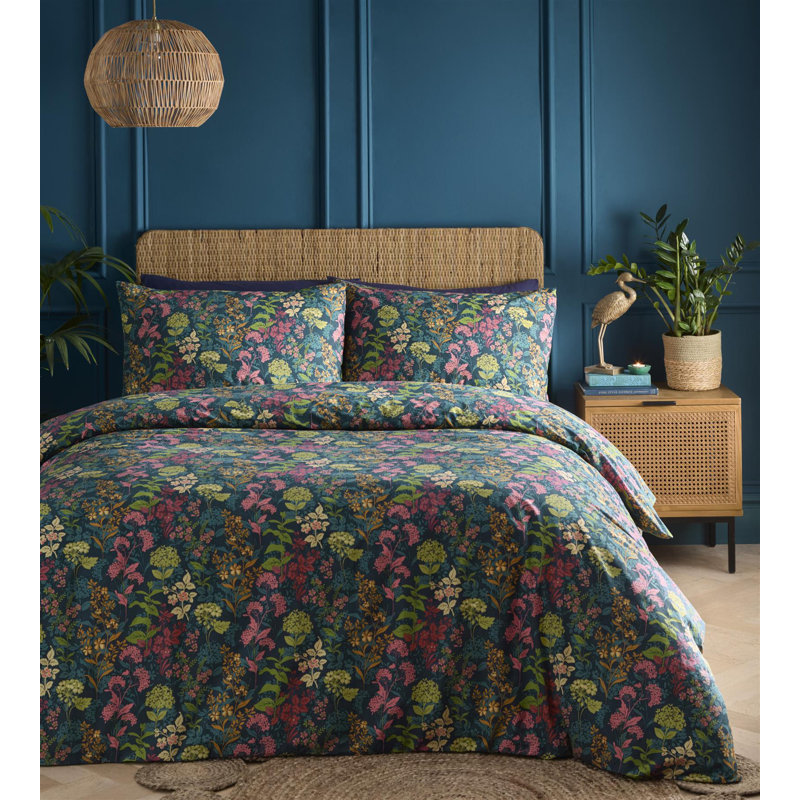 Villalobos Floral Duvet Cover Set with Pillowcases Included, 135 x 200 cm