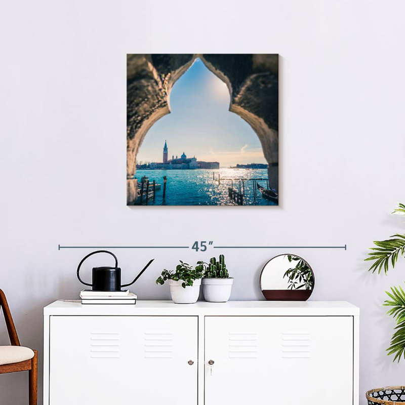 Vue de Nicci San Giorgio Maggiera, H 24 po x l 24 po