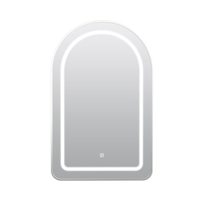 Aishwarya 51cm Wx 80cm H x 11.5cm D Arched Bathroom Medicine Cabinet with LED Mirror