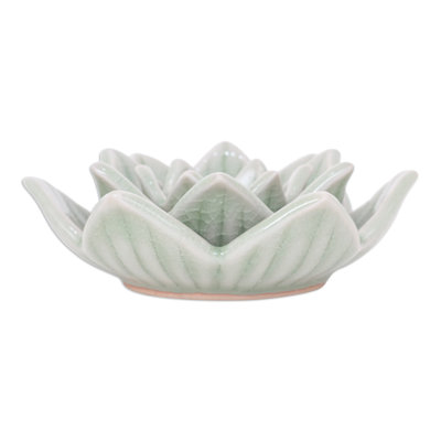 1.6'' H Ceramic Floor Dish