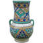 Vase de table intérieur / extérieur bleu / turquoise 8 po