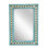 Miroir mural rustique patiné rectangulaire Salma