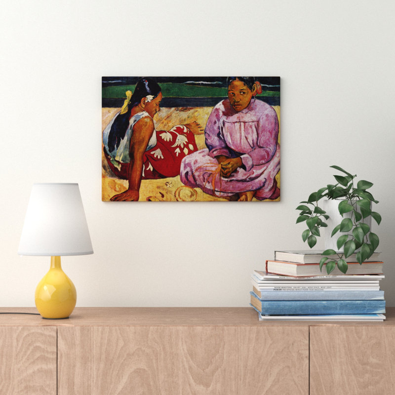 Paul Gauguin - Wrapped Canvas Painting, 35cm H x 50cm W