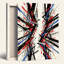 Ensemble de 1 toile murale d'expression abstraite-129027900-129027905