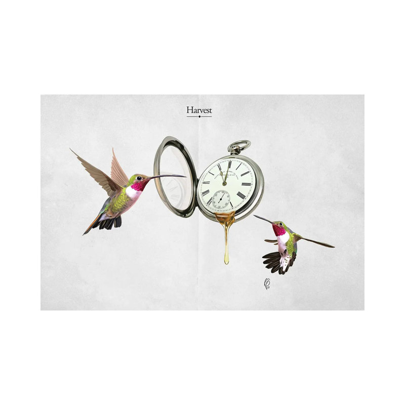 Harvest (Titled) by Rob Snow - Gallery-Wrapped Canvas Giclée on Canvas, 20.32 cm H x 30.48 cm W, Canvas