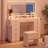 46’’ L Large Modern Style Makeup Vanity Desk With Mirror, LED Lights And Power Outlet, 11-Drawer Vanity Set With Stool-563995458