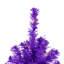Arbre de Noël artificiel pin moyen pré-éclairé - mauve - lumières claires-106854072