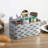 4-Slot Galvanized Metal Flatware Caddy