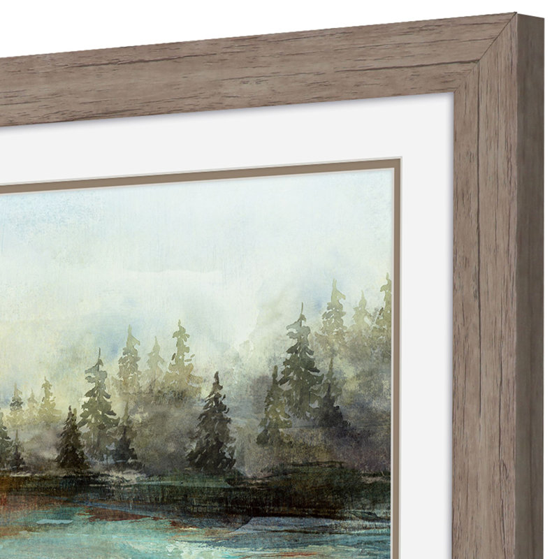 «River View I» par Blue Print sur papier