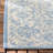 Danya Oriental Blue/Cream Indoor/Outdoor Area Rug-639192596