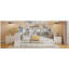 Canapé-lit en bois avec 3 tiroirs, ports USB et bureau-121110501-121110500