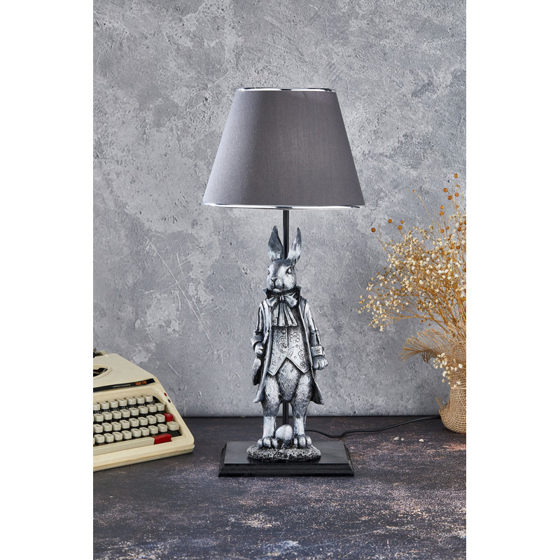 Lampe de table, gris, gris