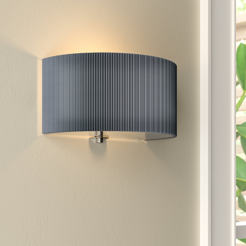 Kiera Flush Mounted Sconce, Grey