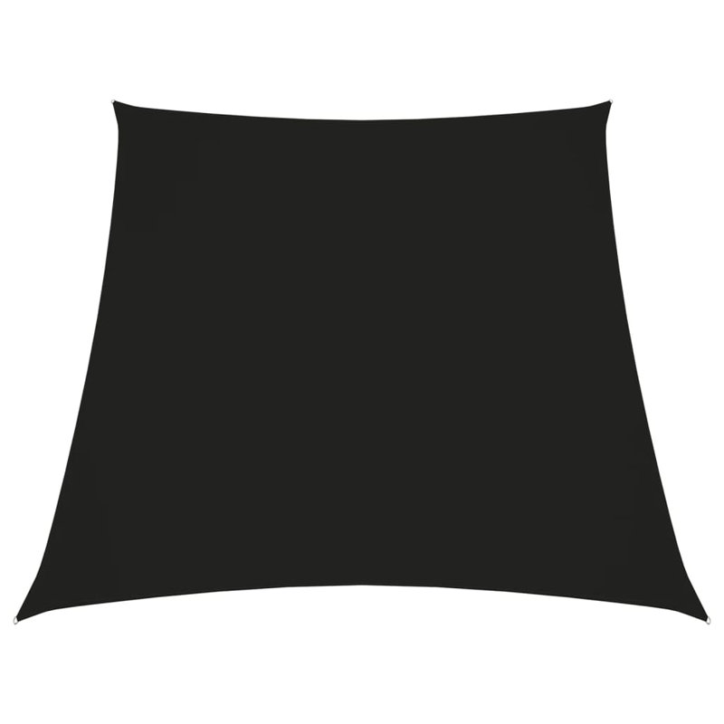 Yonkers 4m x 2m Trapezium Shade Sail, Black