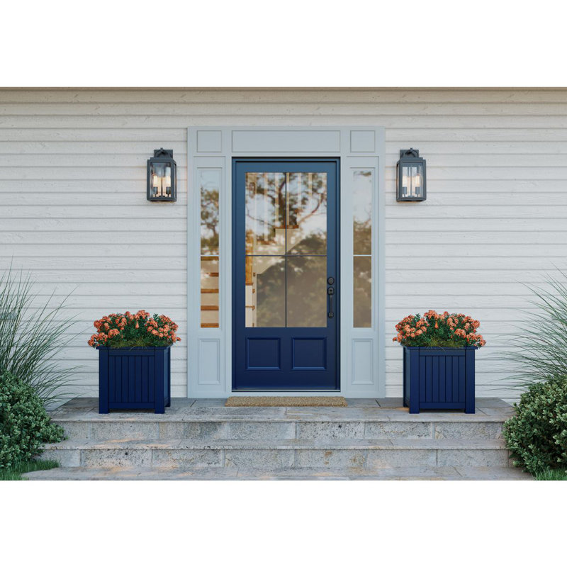 Lanterne murale d'extérieur 2 lumières avec DURASHIeld, H 17,13 po x l 9 po x P 10 po