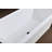 Sparta 60'' x 32'' Drop-In Soaking Solid Surface Bathtub