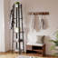 Metal Freestanding 8 - Hook Coat Rack-1332663683