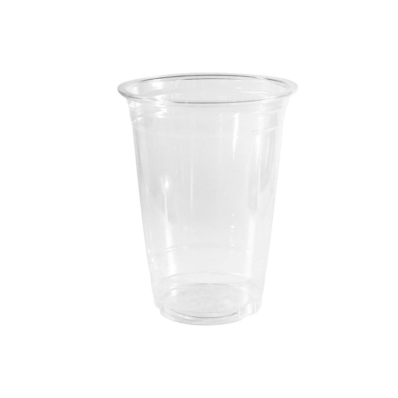 Petits gobelets jetables en plastique transparent de 10 oz Ecoqualité sans couvercle pour Smoothie à froid, café glacé, parfait, jus, soda, cocktail et tasses de fête (250)