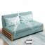 Coussin convertible 56,30 po en polyester bleu clair-130005213