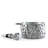 Grape Tabletop Wine Bottle Rack in Silver