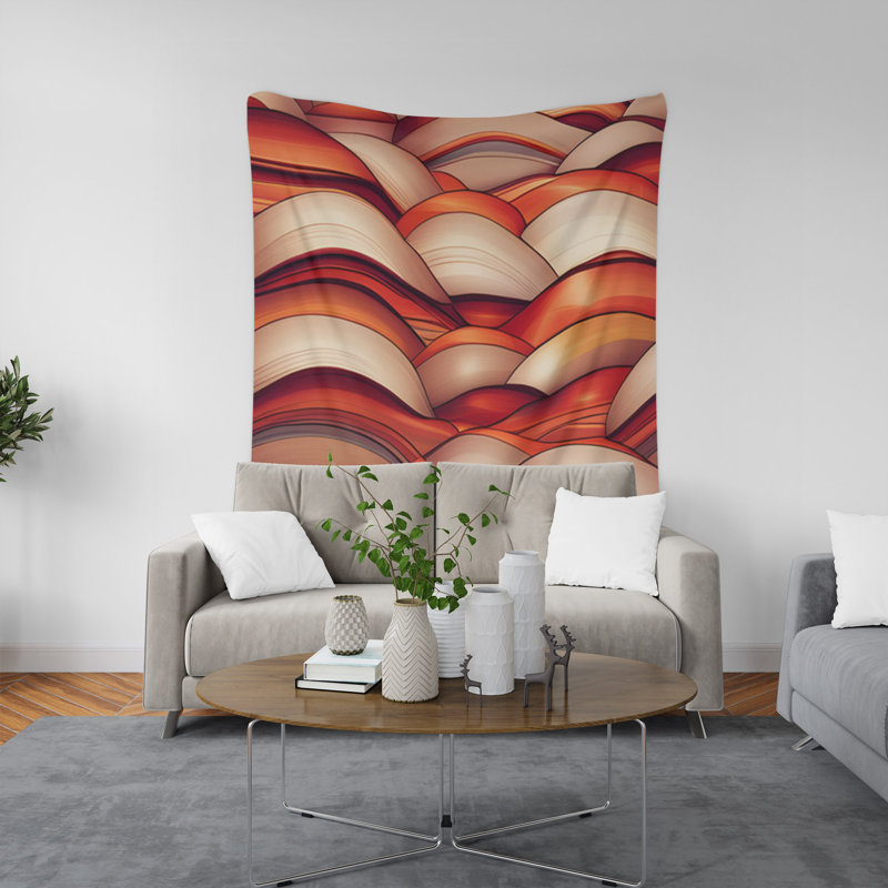 Tapisserie murale, H 88 po x l 104 po