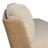 Sicilia Outdoor Woven Sofa-Concha Beige