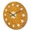 Horloge murale en bois Sedge Texture-63892875