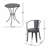 3PC KD Metal Bistro Set-657357348