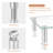 Dual Monitor Stand -Adjustable Length And Angle Dual Monitor Riser, Desktop Organizer