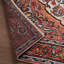 Wilkes Hand-Knotted Wool Red/Beige Area Rug-675349863
