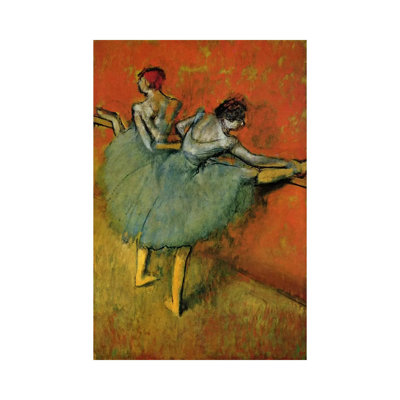 Tanzerinnen an der Stange, 1888 by Edgar Degas - 1 Piece Wrapped Canvas Painting