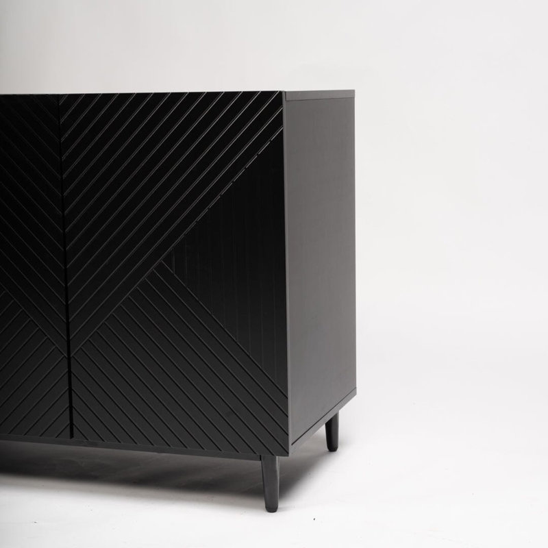 Addae 120 Cm Wide Sideboard, Black