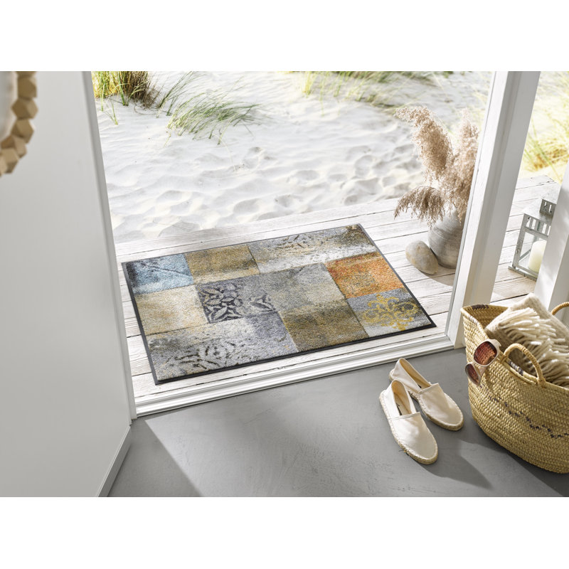 Tilea Non-Slip No Pattern Doormat, Rectangular 60 x 85cm