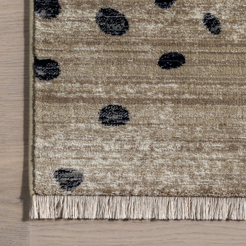  Manaslu Sunrise Fringed Area Rug, Runner 2'8" x 7'10"