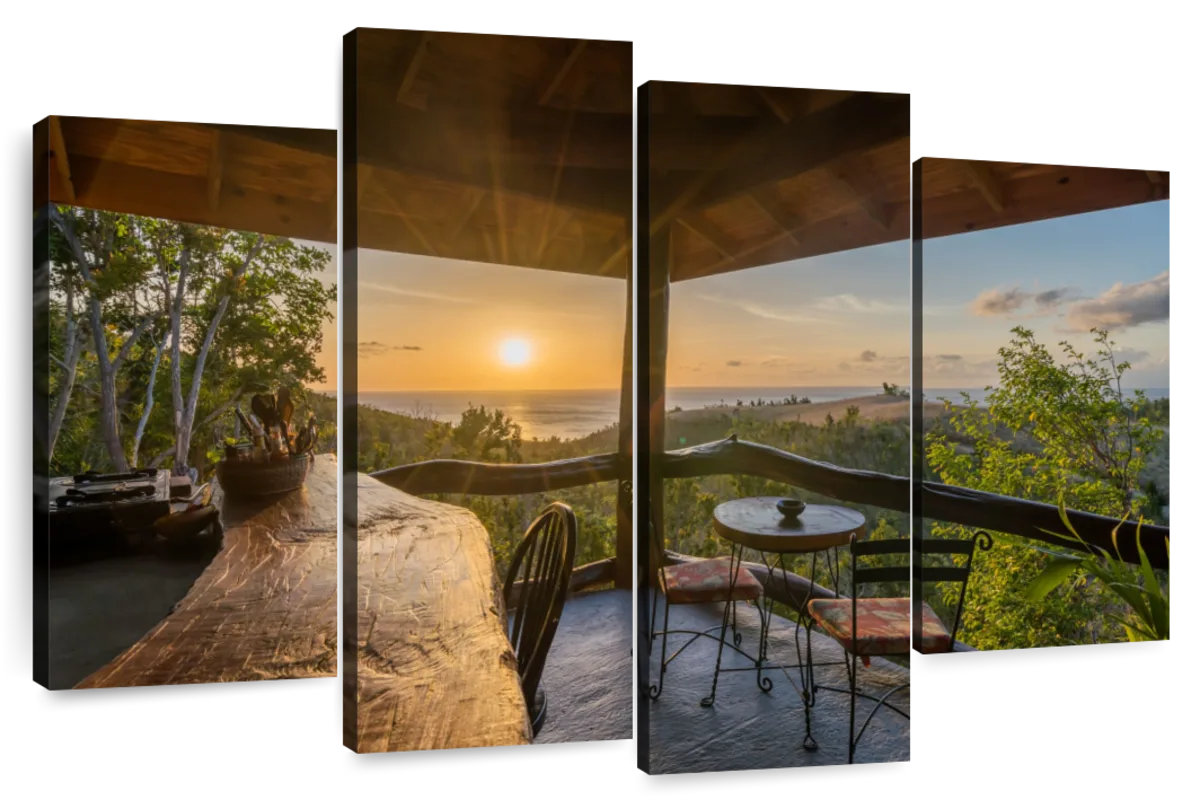 Ebern Designs Lilie Tree House Sunset View - Wayfair Canada