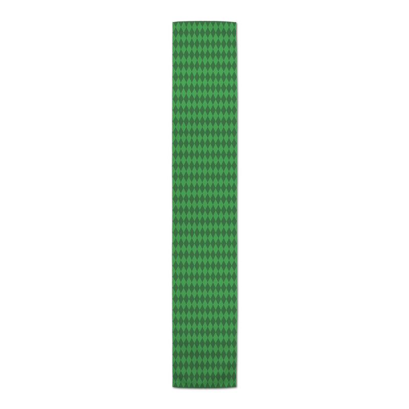 Backsten Argyle St. Patrick's Day Table Runner, 16" L x 72" W, Geometric 2