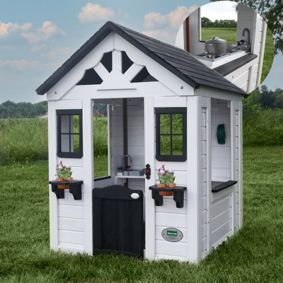 Backyard Discovery Sweetwater Indoor/Outdoor Cedar Playhouse with Kitchen