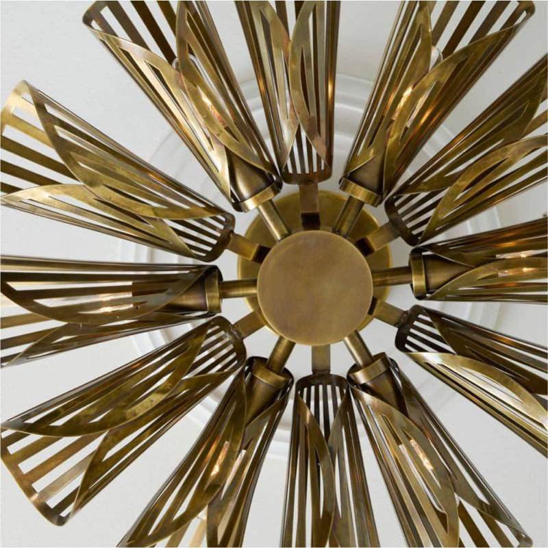 Francesca 12 - Light Semi Flush Mount