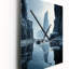Horloge murale sarcelle grise Iceberg-99631661