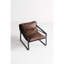 Fauteuil club en cuir Patina-130417331-130417330