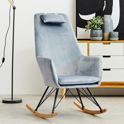 Lucretia Upholstered Rocking Chair