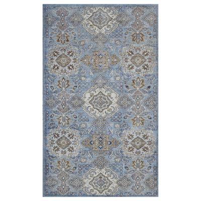 Ziegler 2000 Wool Polka Dots Area Rug in Black