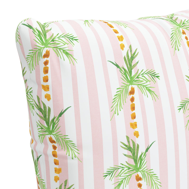 Decorative Pillow - Polyester Insert, The Beach Toile/Navy, 18" x 18"