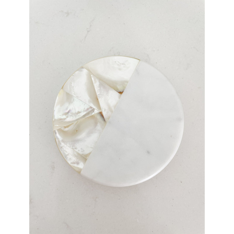 Mother of Pearl Candle Jar